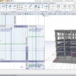 ideCAD Statik - 5 KATLI.ide10trial - STATİK ŞABLON PROJE - [1. BODRUM TAVANI,  1.20 KOTU] 15.0...png