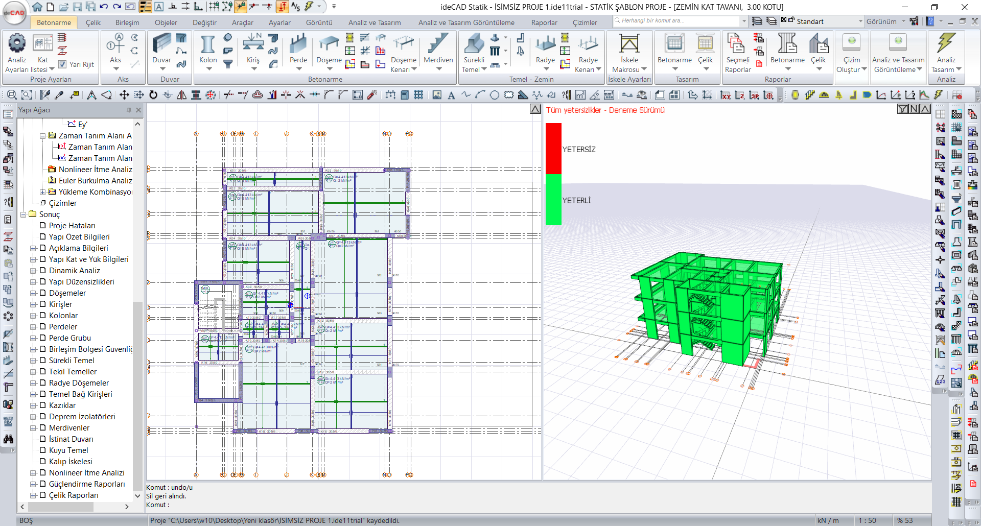 ideCAD Statik - İSİMSİZ PROJE 1.ide11trial - STATİK ŞABLON PROJE - [ZEMİN KAT TAVANI,  3.00 KO...png